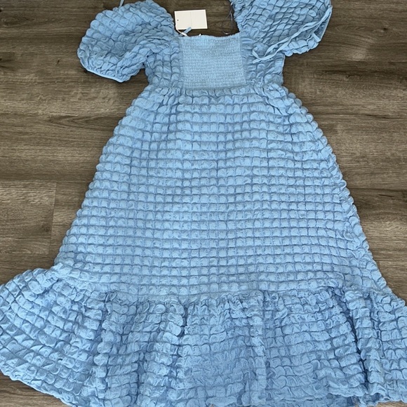 Endless Rose BUBBLE PUFF SLEEVE MAXI DRESS - Picture 13 of 15